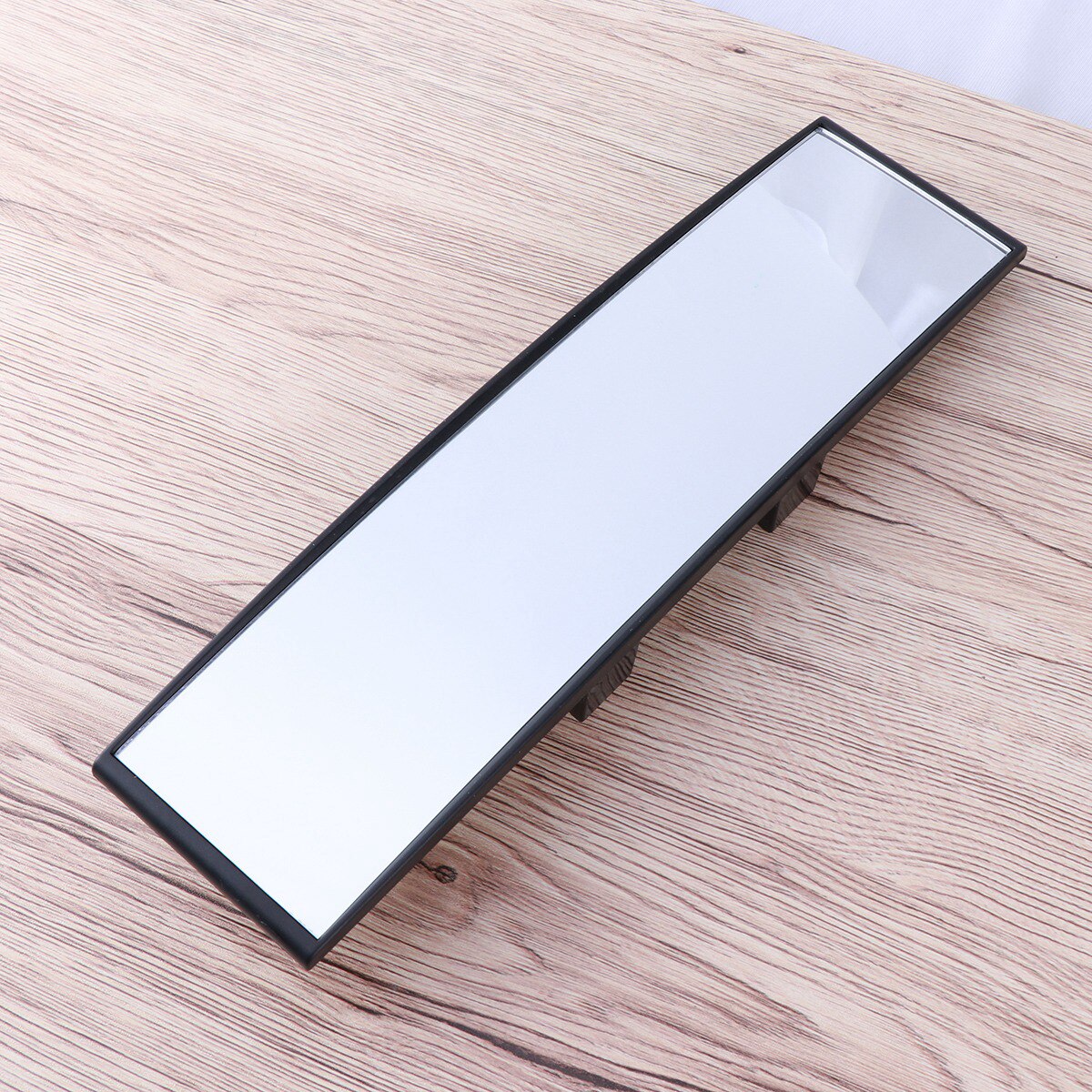 Universal Car Rear View Mirror Wide Angle Panoramic Anti-dazzling Interior Rearview Mirror Large Vision 300x75mm Curved Mirror