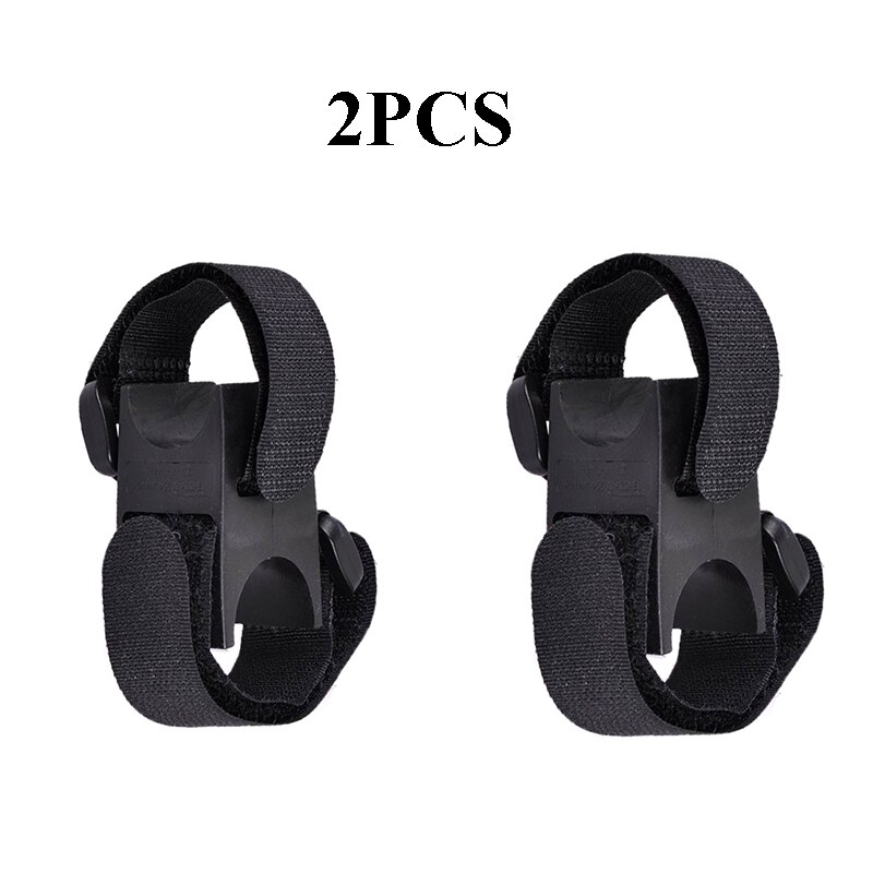 Support De Lampe Pour Vélo - Compatible Lampe Torche LED - Noir - Neuf