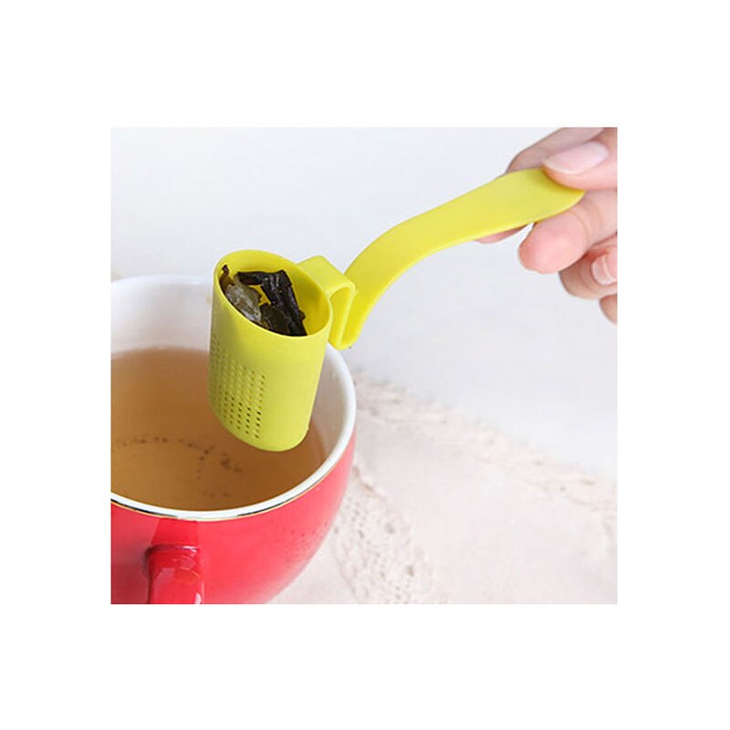 Te sil urte krydder blad te infusjon gjenbrukbar sil te & kaffe dørslag teskje kjøkken te infusere filter te