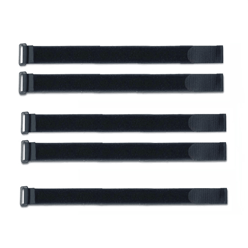 5 Stück 20 mm x 200/300/400/500 mm FPV-Drohnenbatteriegurte Klettverschlussbänder Verstellbare Nylon-Sicherungskabelbinder Kabelbinder mit Schnalle: Burgunderrot