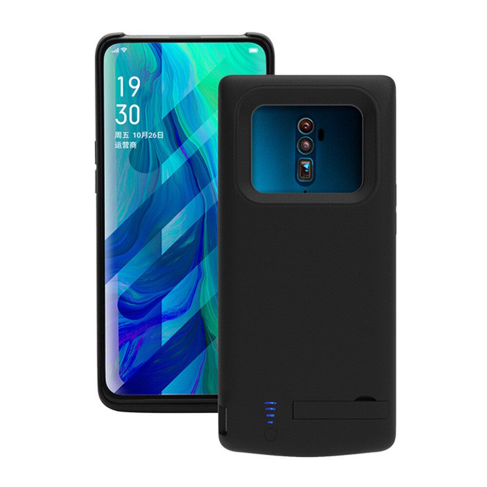 5000Mah Uitgebreid Telefoon Batterij Power Case Voor Oppo Reno10X Draagbare Power Bank Cover Backup Batterij Opladen Case