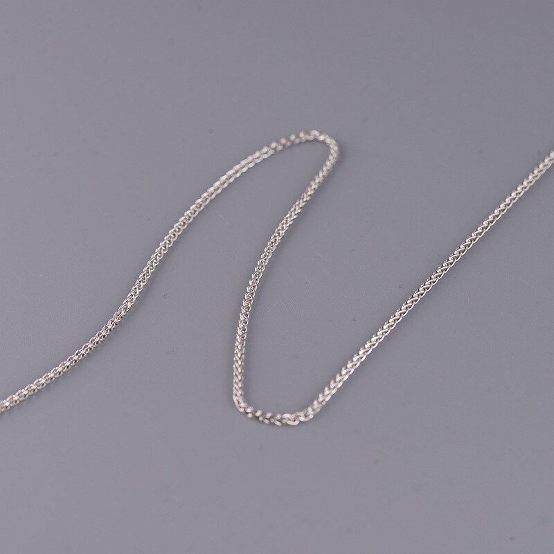 BALMORA-colliers avec chaînes en argent Sterling 925 pour femmes et hommes, bijoux pendentif, 1.8mm 16 à 24 pouces