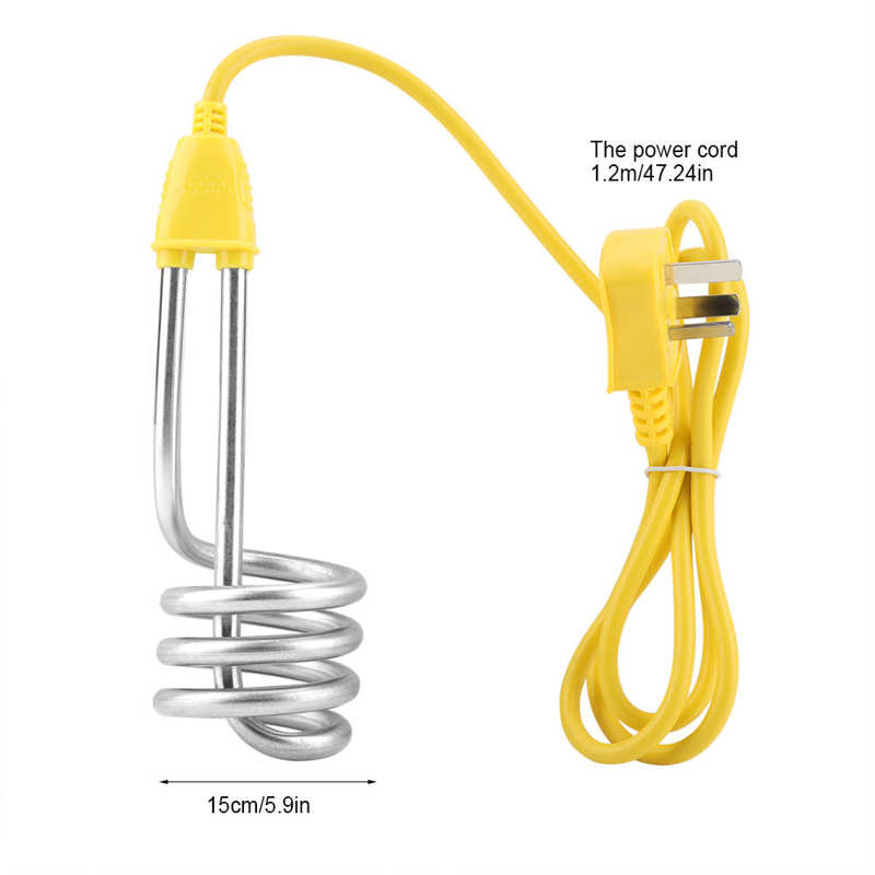 Electric Heating Element Immersion Temperature-controlled Automatic Power-off Water-burning Rod