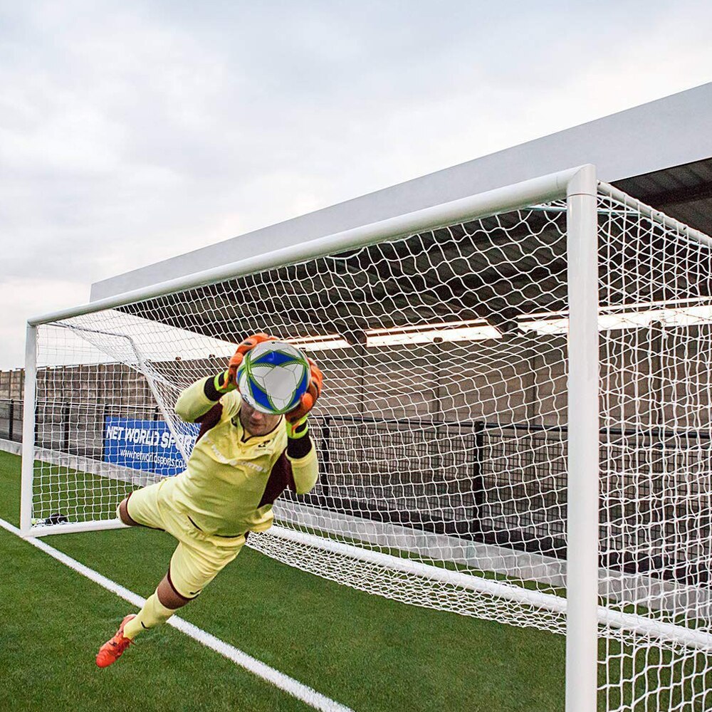 7 størrelse fodboldmål net fodbold målstolpe net holdbart til sportstræningskamp 1.8m x 1.2m 3m x 2m 3.6 mx 1.8m