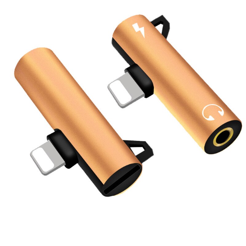 Adapter oplaad- en headsetaansluiting voor mobiele iphone converter oortelefoon oplaadsplitter voor iphone 11 12 pro xs
