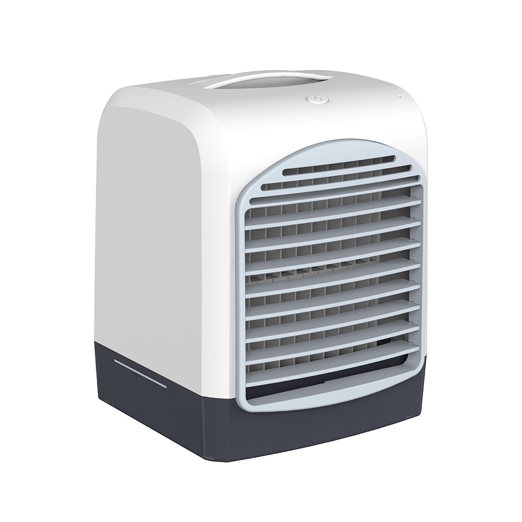 USB Mini Air Conditioning Air Cooler Aromatherapy Machine Multi-function Humidifier Purifier Cold Fan Humidifier for Home Office: Default Title