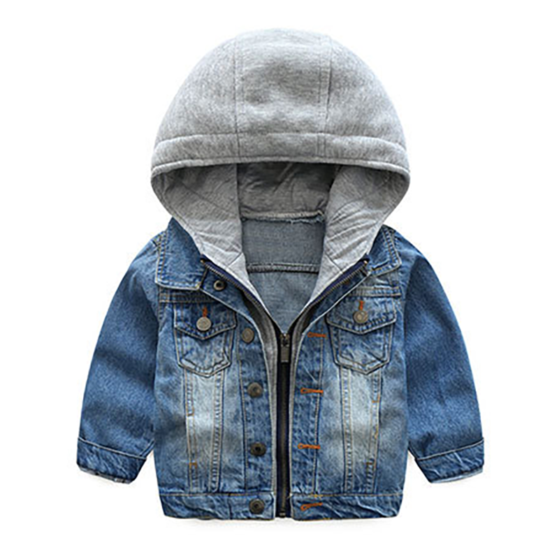 Boys‘ Denim Jacket Outwear Spring/Autumn: 4T