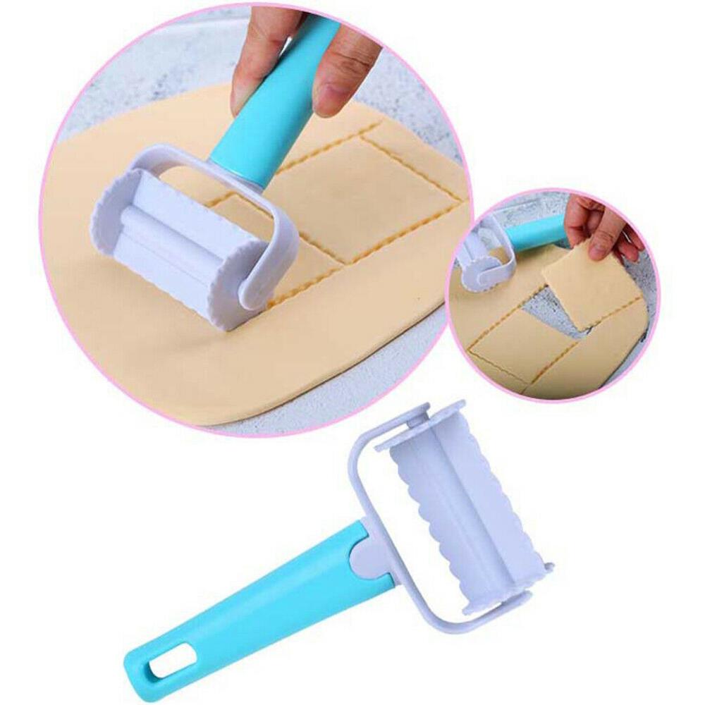 3PC Rolling Angel Biscuit Cookies Cutter Mold Maker Cake DIY Decorating Gun Kitchen Baking Mould Decorating Stamp Tools