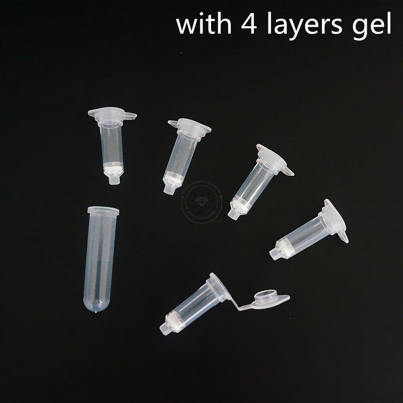 100pcs/lot 2ml separation column Plasmid extraction kit Chromatography DNA RAN Extraction nucleic acid purification column