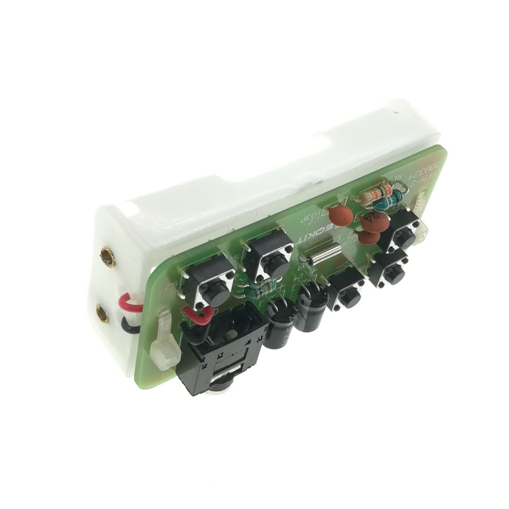 Kit de módulo receptor de Radio Estéreo FM, receptor inalámbrico ajustable de 76-108MHz, habilidades de soldadura de entrenamiento de producción electrónica DIY