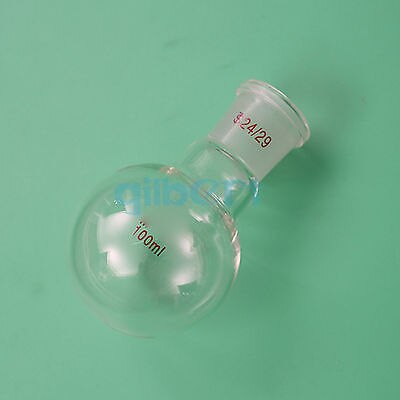 500ml Quickfit 29/32 Socket Lab Glass Flask Round Bottom Single Short Neck Ware