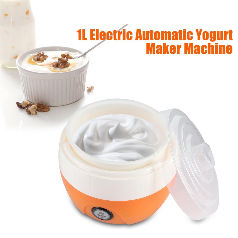 Elektrisk yoghurt maker yoghurt diy værktøj køkken apparater automatisk liner materiale rustfrit stål yoghurt maker