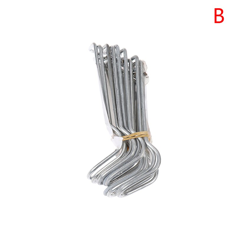 Pipe support fixing clamp Connector Steel Pressing spring Wire clip buckle for garden Greenhouse building Hardware 4Size: B 11mm