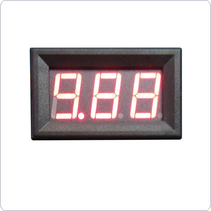 DC Ampere Meter DC 0-10A Directe Test DC Amperemeter Ingebouwde Shunt LED Digitale Current Meter Amperemetre Voedingsspanning DC 4.5 -30 V: Black cover-Red