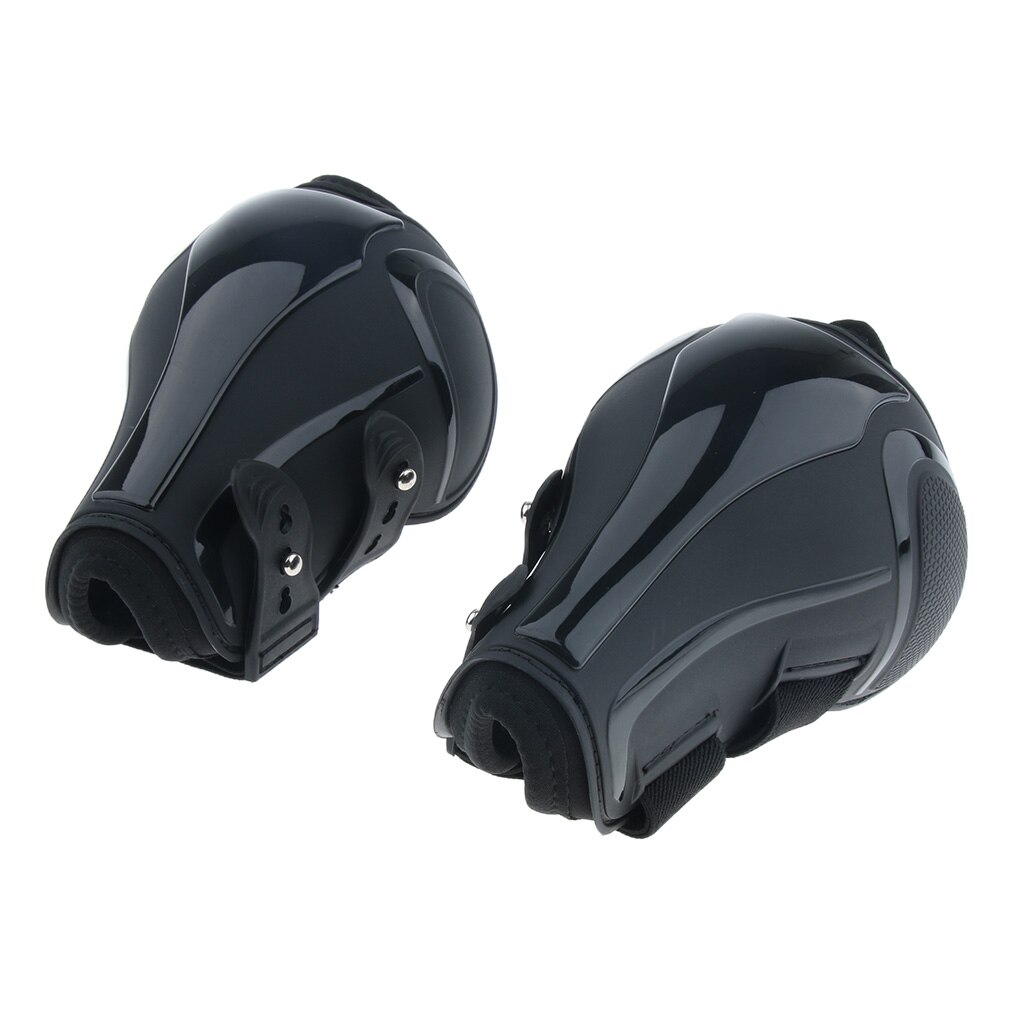 Horses Boots, Open Front Jumping Tendon and Hind Fetlock Secure Leg Protection,