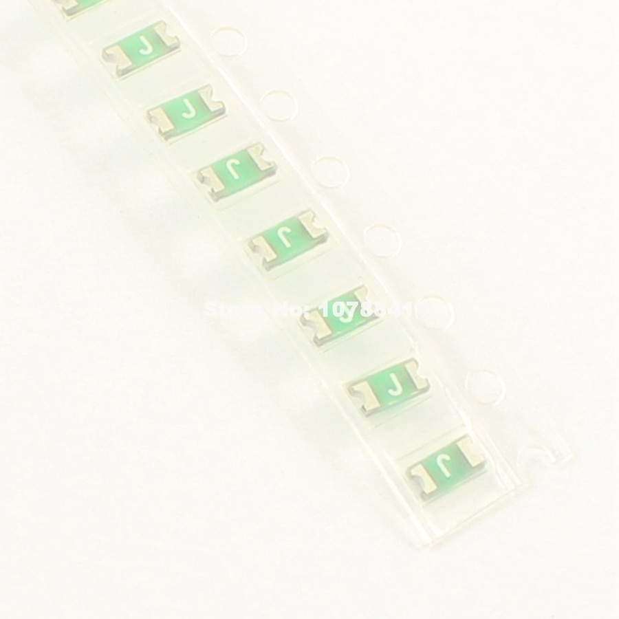 Littelfuse cms 1206 10 pièces par Lot | Fusible à action rapide 1,25a 63V 04661.25.NR Code de marquage J