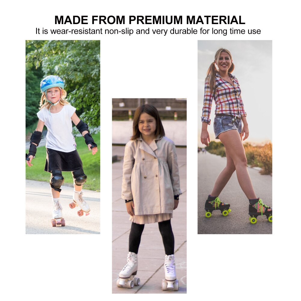 4pcs Roller Skates Brake Block Roller Skates Brake Pad Braking Shoes Holder