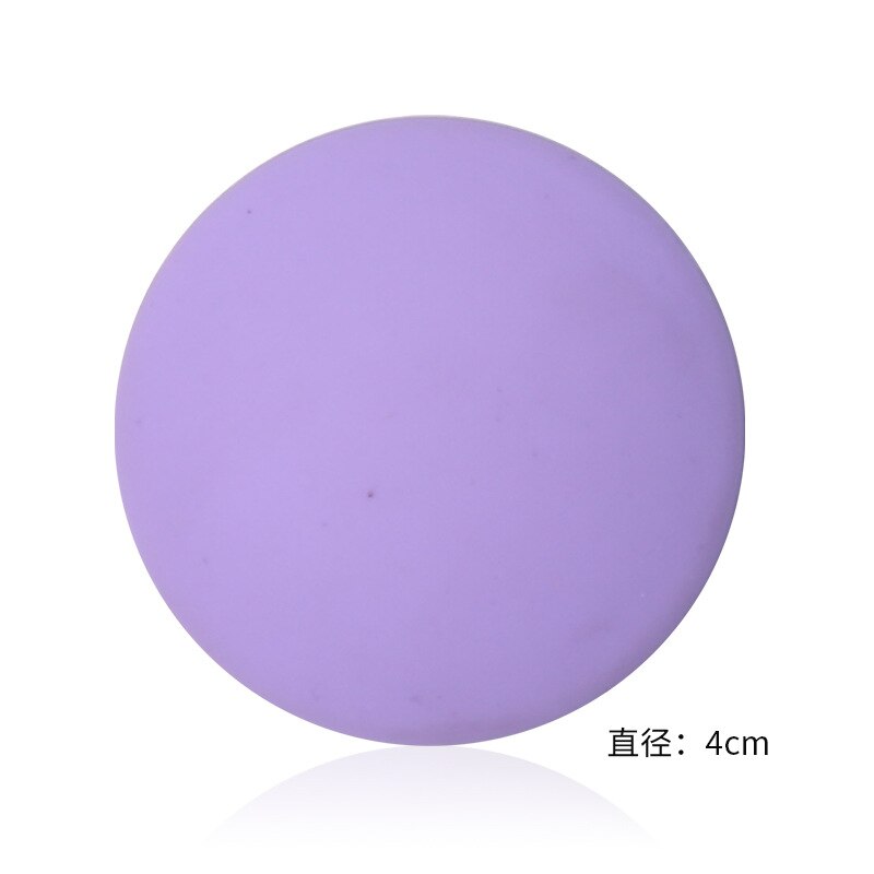 4 stijlen deurstopper Deurknop Wall Protector Reuk Schokbestendig Crash Pad Stop siliconen deurklink stopper: Purple