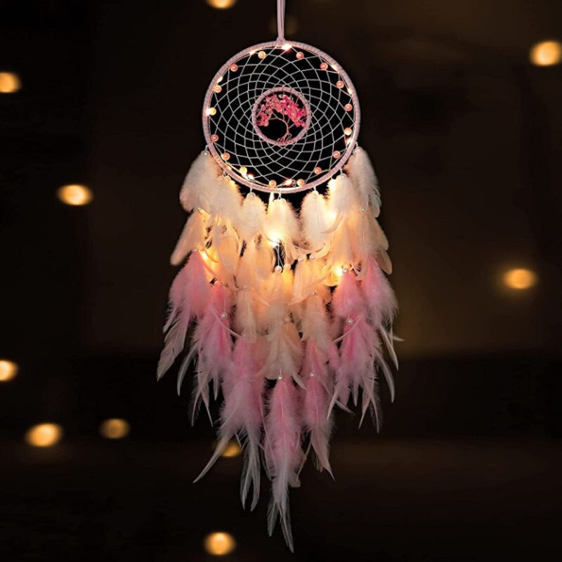 Dream Catcher Windbell Anhänger Mädchen Zimmer Dekoration Schlafzimmer Fensterbank Anhänger kinder Wand Anhänger