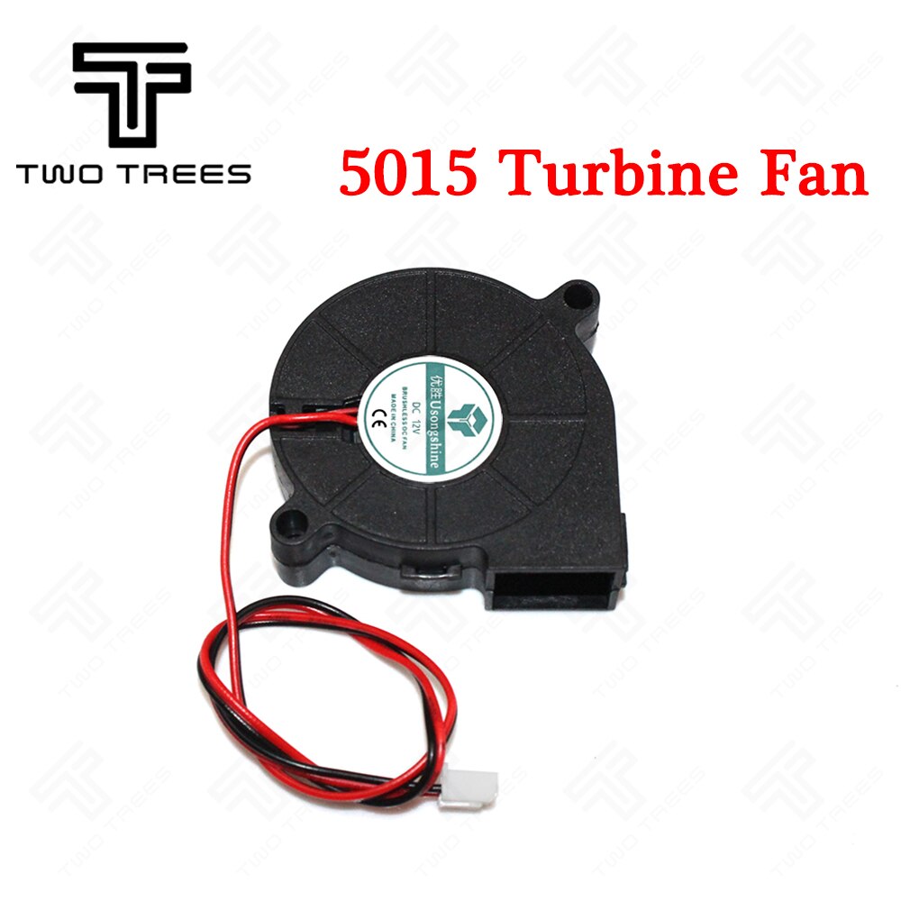 3D drucker Turbine Fan lüfter 5015 (50*50*15mm) fanSide Gebläse Fan extruder hotend kühlung Turbo Fans 3D drucker 0.15A