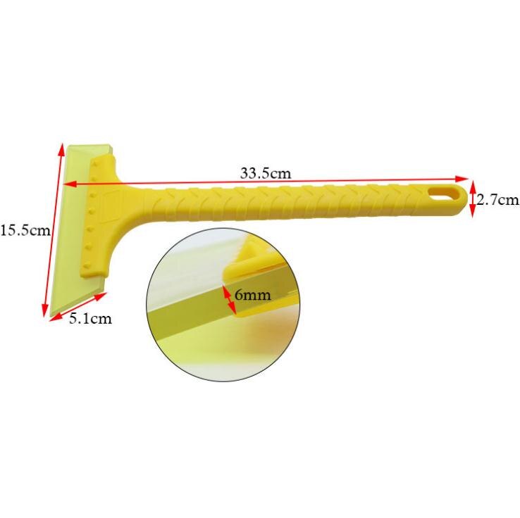 Auto Windshield Ice Scraper Winter Car Snow Shovel Cleaning Brush Window Glass Water Wiper Sticker Snow Remover Squeegee hxh