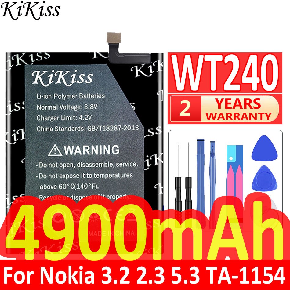 Battery BL 5C/4C HE338 HE319 HE330 HE351 WT240 HE321 HE336 HE345 HE344 HE316 HE317 HE335 For Nokia 2 3 3.1 3.2 5 6 6.1 2112 2118: WT240