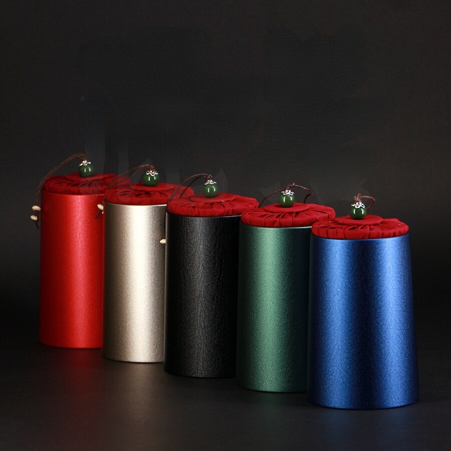 Small Special-shaped Tea Cans Tea General Packaging Tin Box Metal Spot Tinplate Cans Tea Organizer Kitchen Supplies