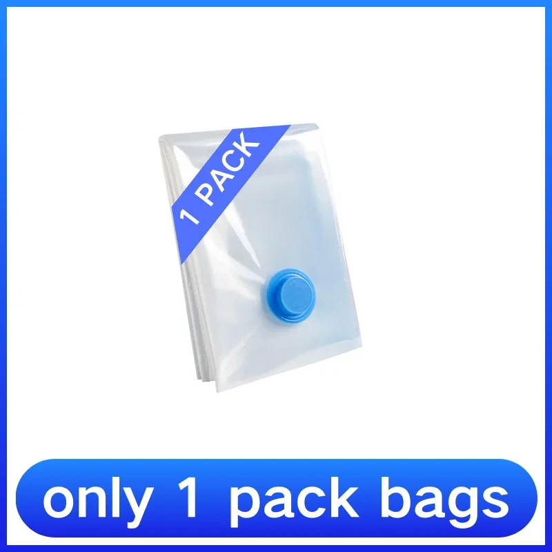 Vacuum Storage Bags Wardrobe Organizer Vacuum Seal Bag Space Saving Bags for Clothes Pillow Bedding Blanket Packaging Storager: S / black