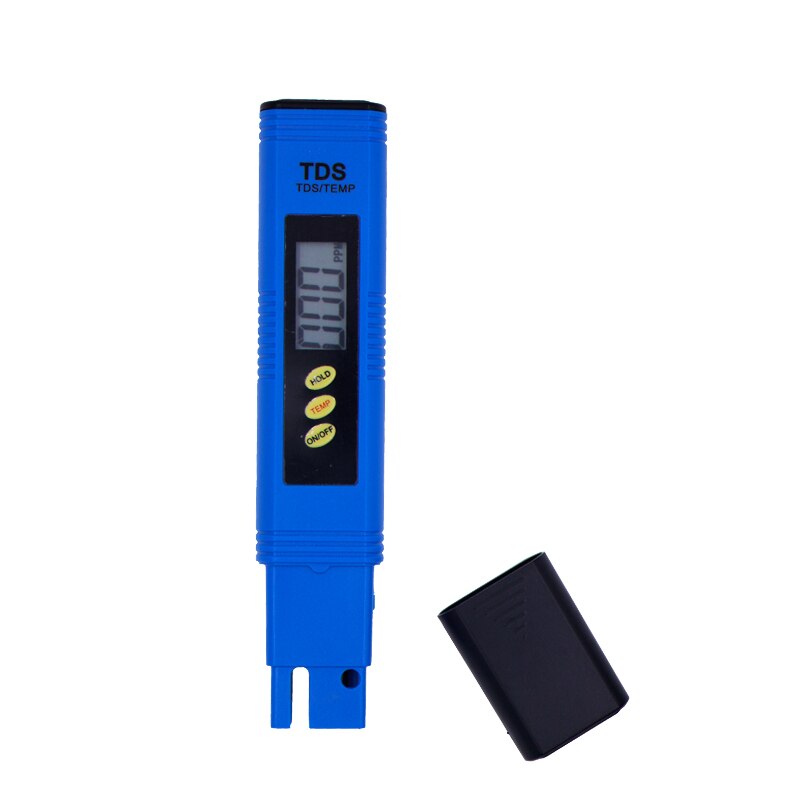 Style Digital Pen Water dark blue Electronic Tester Titanium alloy probe Conductivity TDS Temp Meter Tester tds-3 40%off
