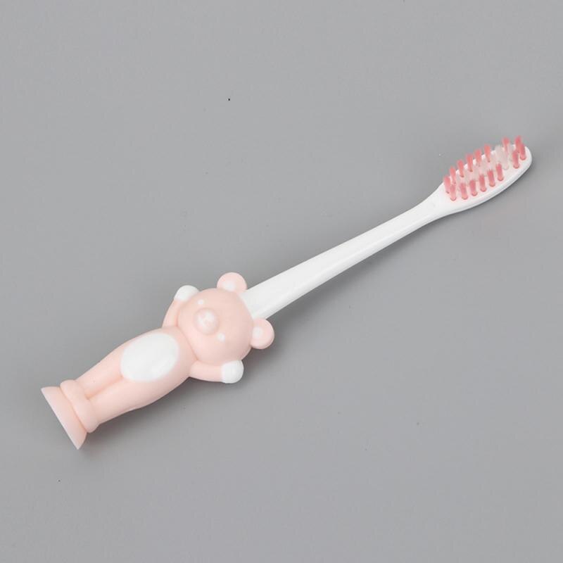 4Pcs Children's Toothbrush Soft Toothbrush Tooth Cartoon Training Toothbrush Baby Clean Mouth Care