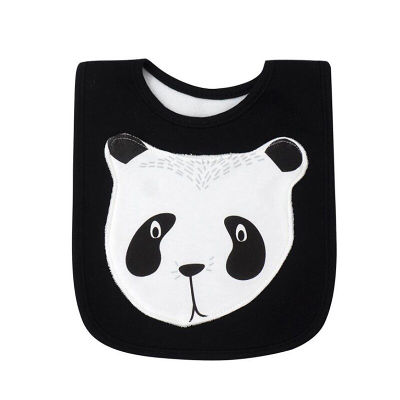 Più il formato del bambino bavaglini animale Patch Panni Del Burp del bambino fox baberos panda bandana bib 6-36 M bavaglini spuugdoekjes bavoir slabbetjes