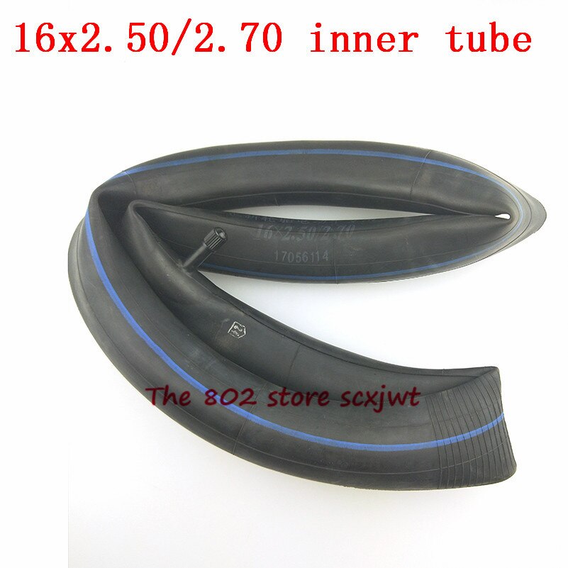 16x2.50 2.50-12 Inner Tubes - 2 Pack For Electric Bikes, Kids Bikes, BMX & Scooters With 12 Inch Rims