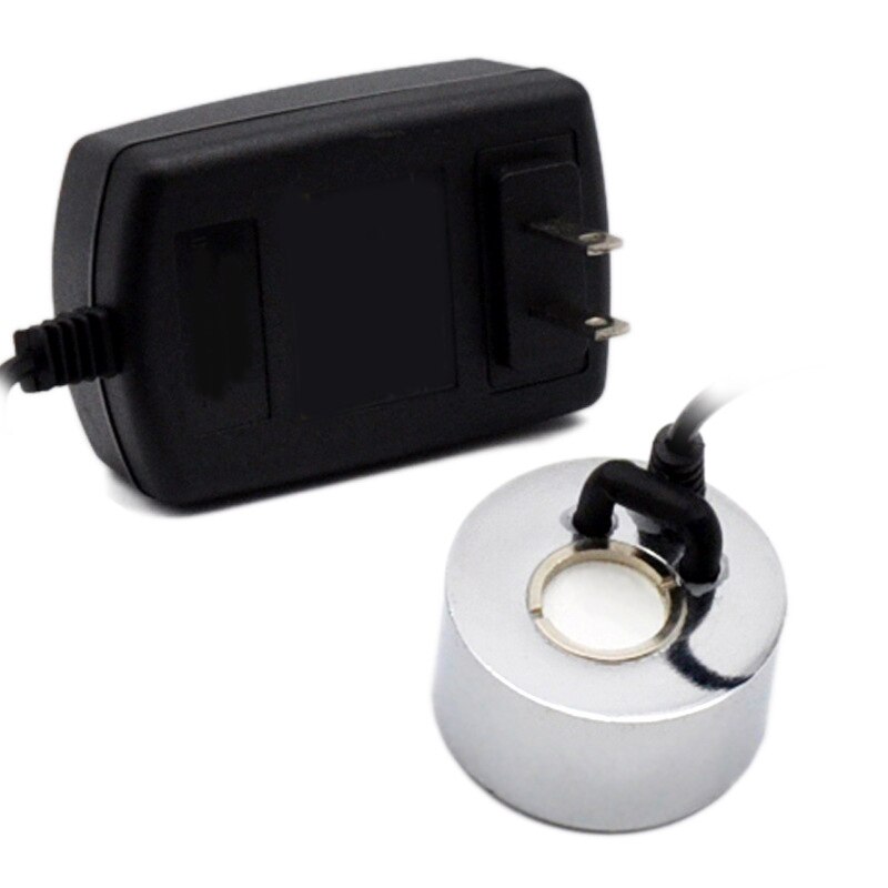 DC 24V Ultrasonic Humidifier Mist Maker Fogger Water Fountain Pond Atomizer Head Air Humidifier US Plug