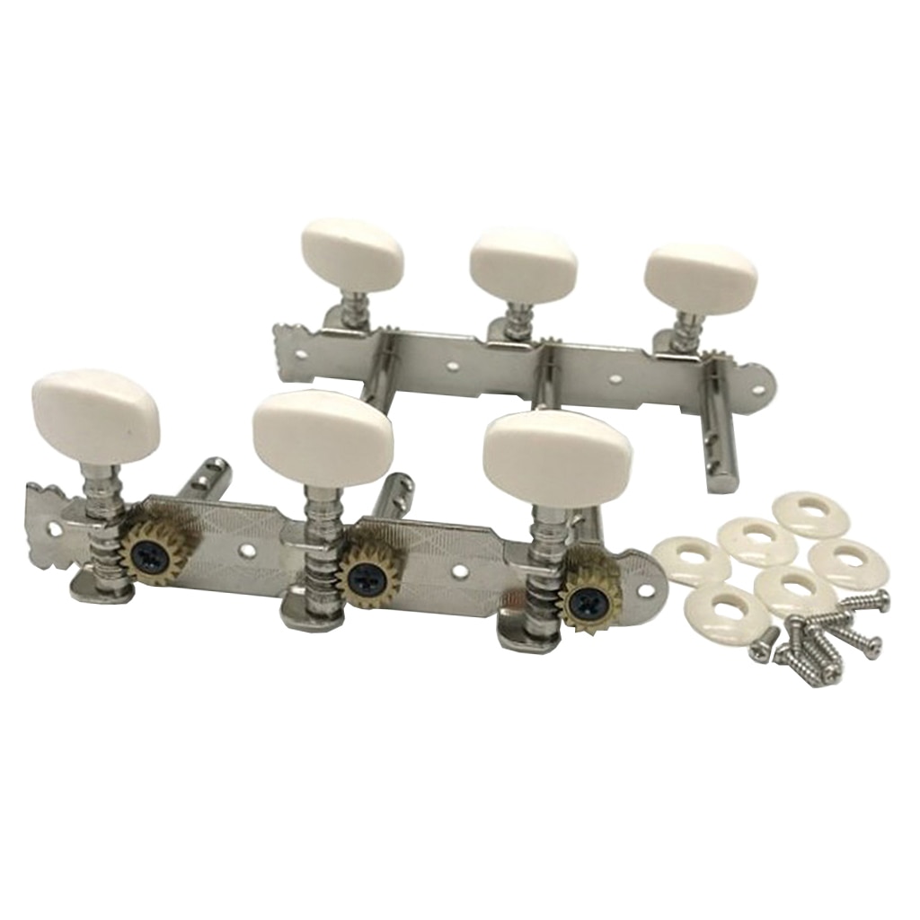 2 Pieces Aoustic Guitar Tuning Pegs Tuners for Acoustic Folk Guitar