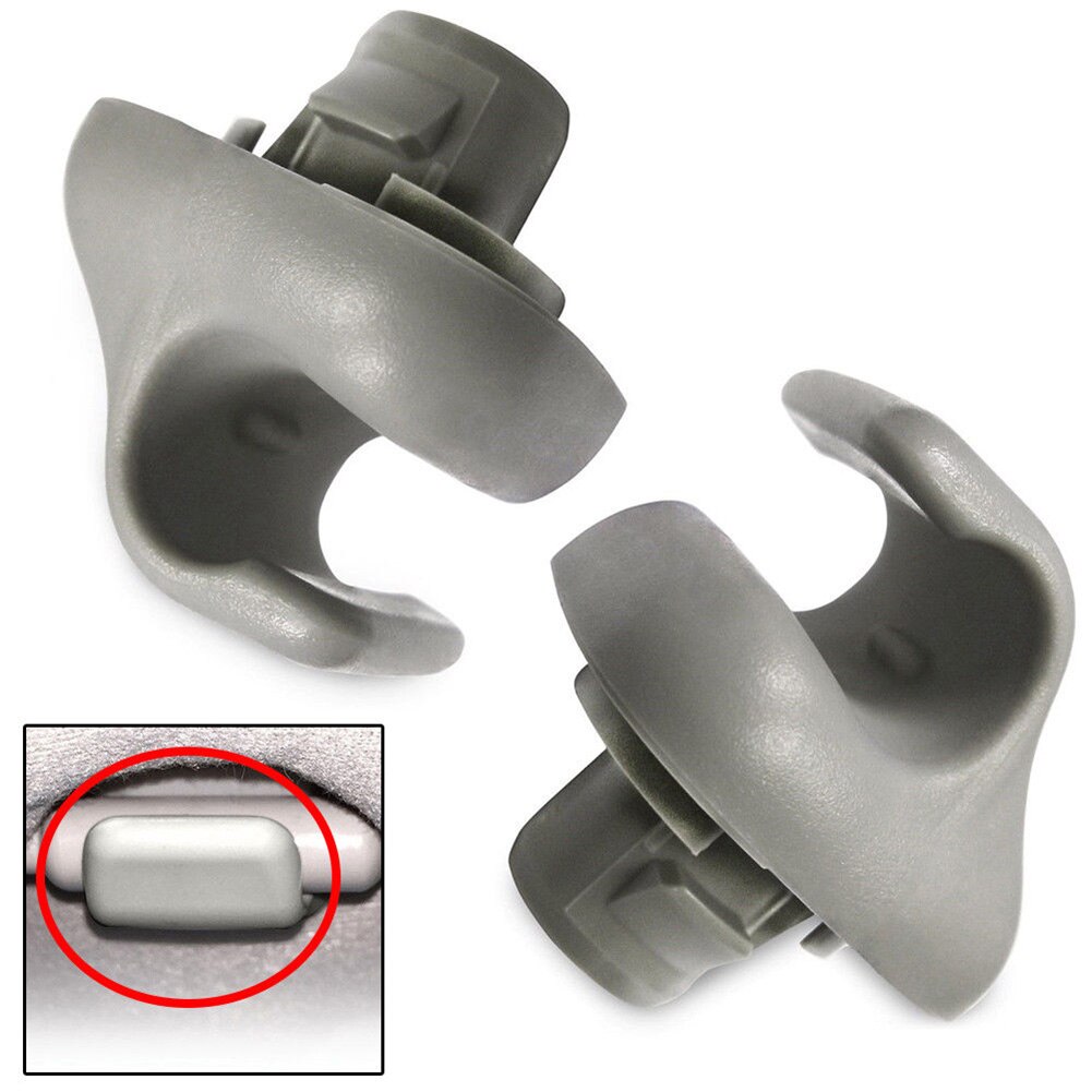 Clip para visera solar, accesorio para Honda 98-07 Accord 96-04 Civic 07-11 CR-V 03-05, novedad, 2 uds.