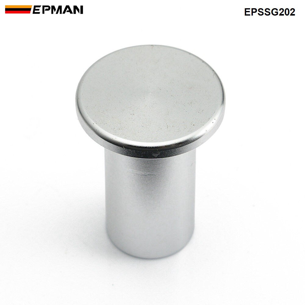 Epman Universele Draai Turn Drifter Sport Knop Knop Lever E-Brake Knop Handvat Door-Pass EPSSG202: Zilver