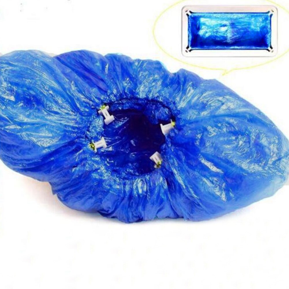 Disposable Waterproof Shoe Covers Comfortable Model PE Shoe Cover for Automatic Shoe Cover Dispenser Shoe Machine