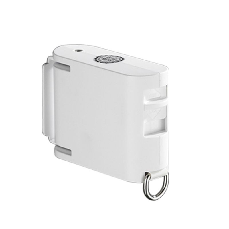 Indoor Outdoor Invisible Clothesline Retractable Clothes Rope with Hanger Hole: White 1