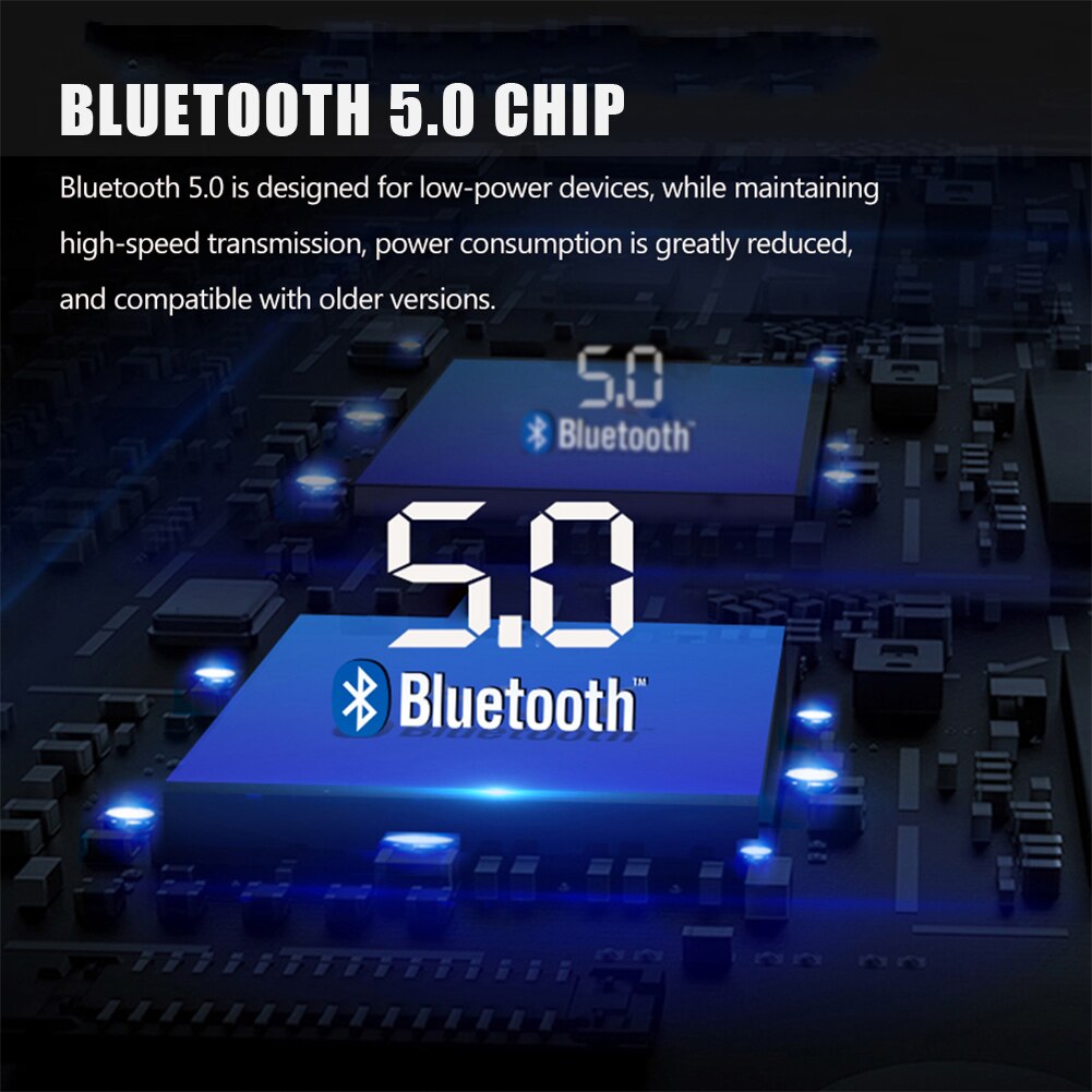 Car Bluetooth-compatible 5.0 MP3 Player Wireless Transmitter QC3.0 Type-C Smart Fast Charger Handsfree Audio Receiver