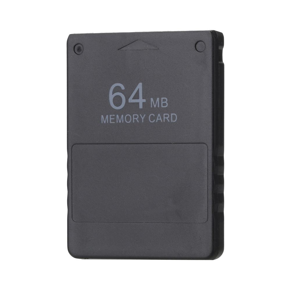For PS2 64MB Memory Card Memory Expansion Cards Suitable for Sony Playstation 2 PS2 Black 8/128M Memory Card
