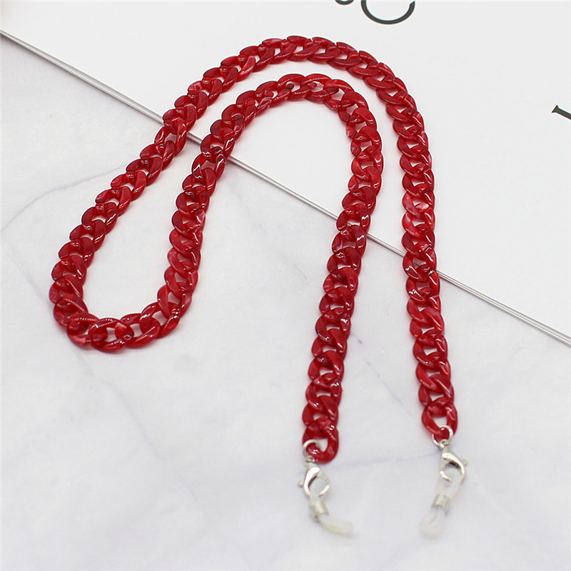 Looplabb Round Brillenketting Bruin 1 Looplabb Round Brillenketting Bruin 1