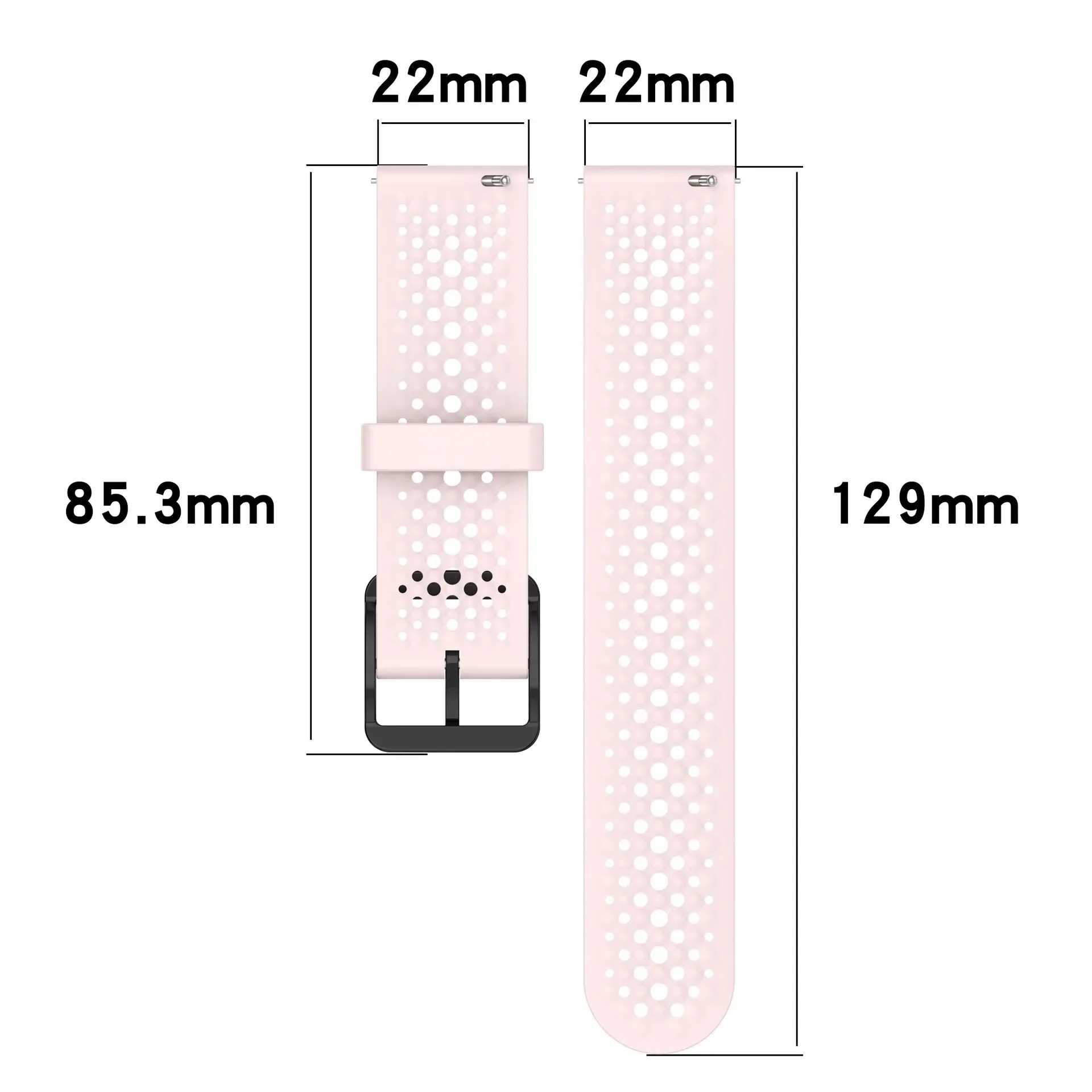 20mm 22mm Siliconen Horlogeband Voor Garmin Forerunner 55 158 965 745 245 255 265 645 MUZIEK armband Correa Voor Garmin Venu 2 3 HR
