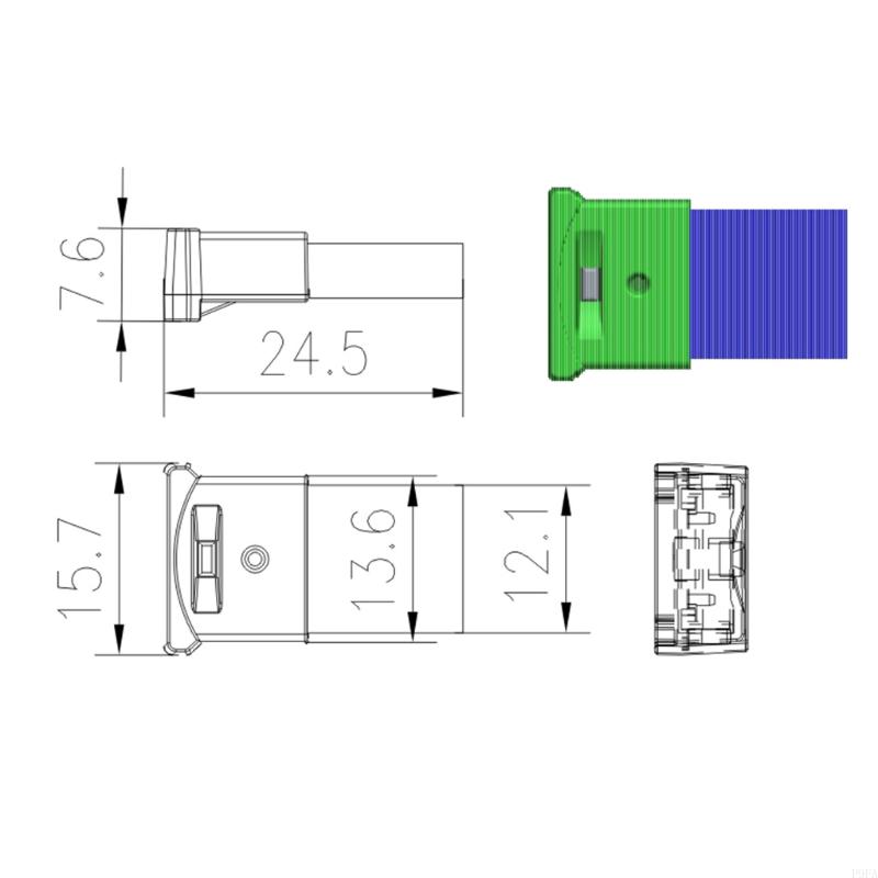 920L Mini USB LED Light 8 Color Changeable for Car, Laptop, Keyboard for Night Lamp