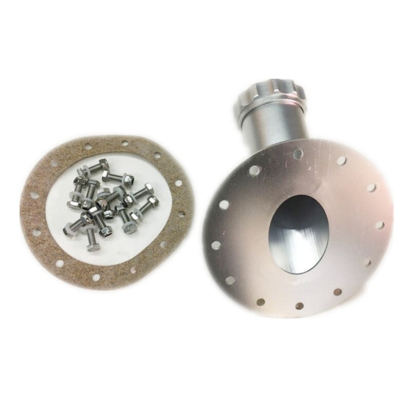 SPSLD-piezas de automóvil modificadas a tapa de Combustible General, tapa de tanque a prueba de explosiones, inclinada a 45 grados, de aluminio de 14cm
