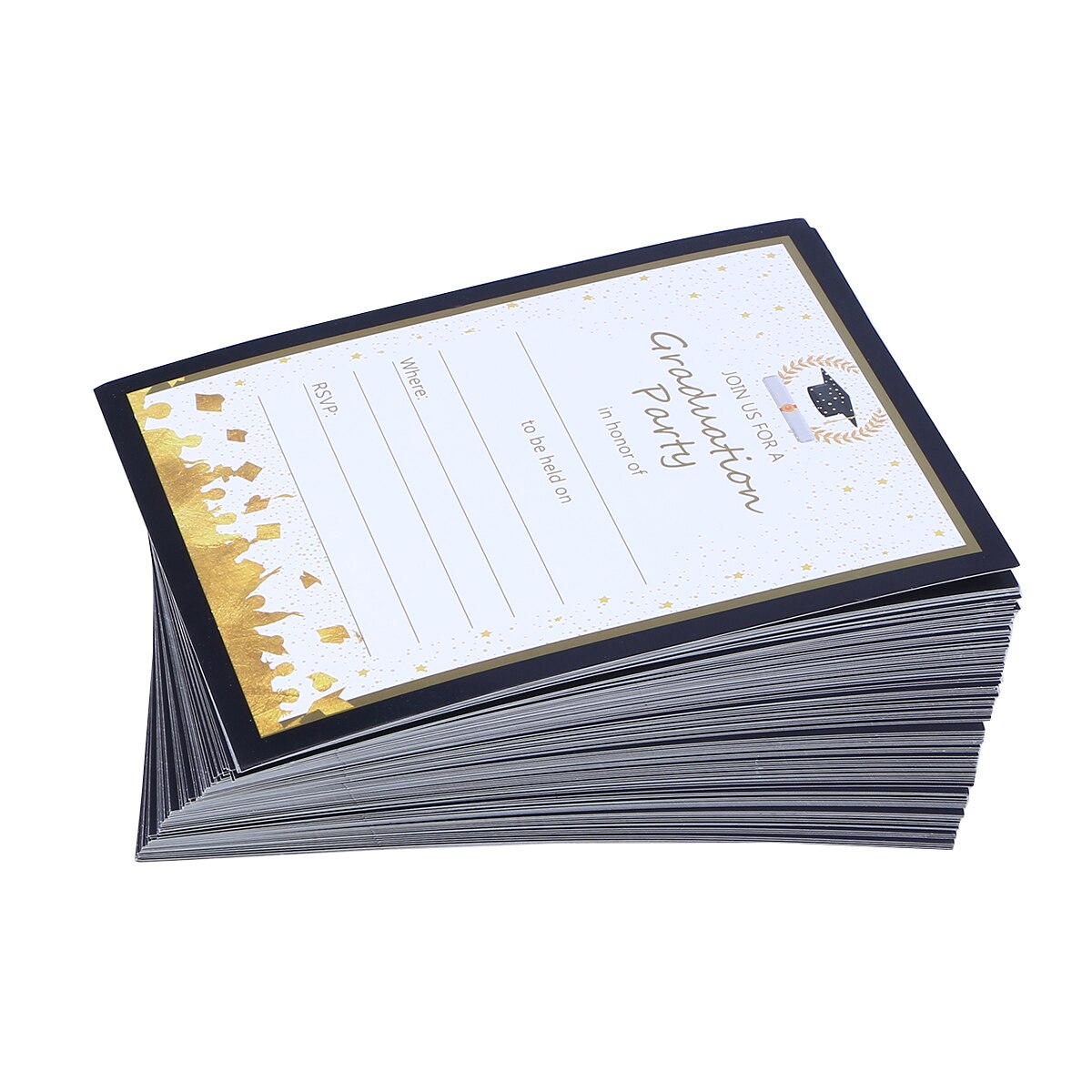 48pcs Graduation Party Invitations Cards Graduation Party Favors