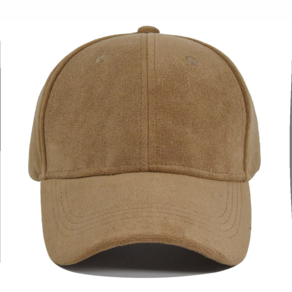 Gorras de béisbol de gamuza Unisex a la para mujeres y hombres, gorras de sol informales de Color sólido para otoño y exteriores, gorras Snapback ajustables cálidas para invierno