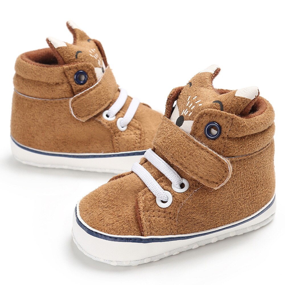 Chaussures en coton à semelle souple | Chaussures de berceau pour bébés garçons et filles, printemps/automne, pour premiers marcheurs et bébés: Marron / 13