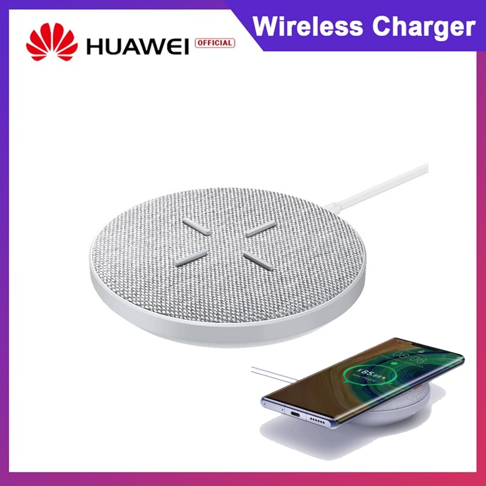Huawei CP61 Wireless Qi Charger 27W Max Wireless Charger Pad Super Charge for Huawei P30 Pro Mate 20 RS Pro iPhone 11
