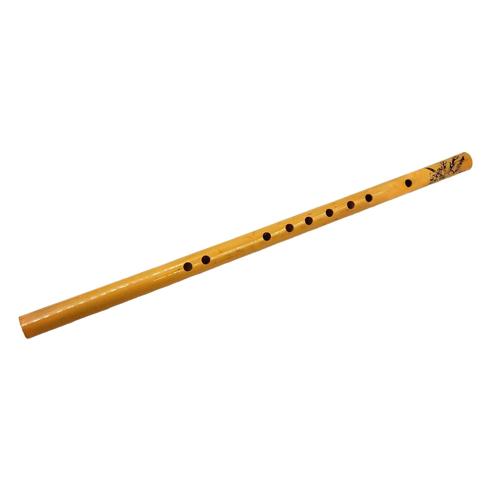Flauta de bambú con 9 agujeros para banda flautista, fácil de aprender, portátil Premium, flauta Vertical, instrumentos de viento de madera, instrumento musical