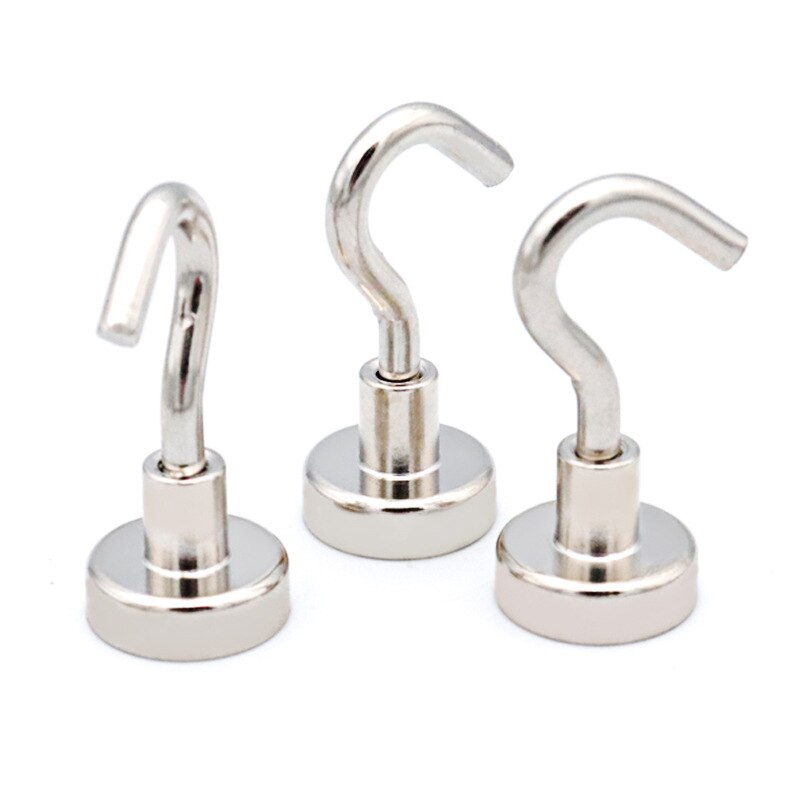 Strong Magnet Hook Sucker Hook Rotatable Sheep Eye Magnet Hook Closed Magnet Hook Neodymium Magnet Hook Salvage Searcher Magnet